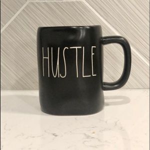 Rae Dunn Black “Hustle” Mug